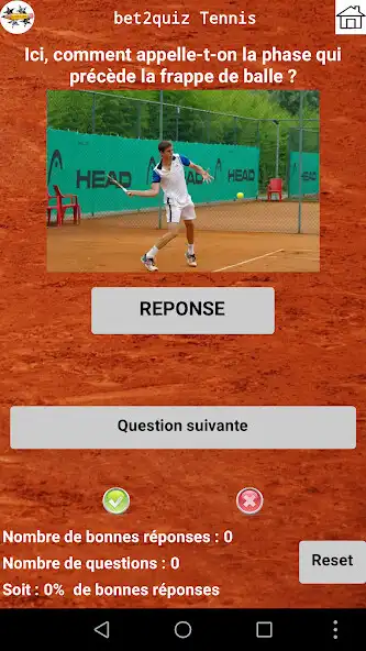 Play bet2quiz Tennis as an online game bet2quiz Tennis with UptoPlay