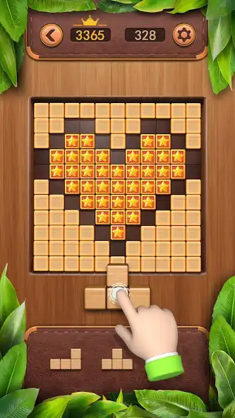 Play Betfullstar Wood Block Jigsaw as an online game Betfullstar Wood Block Jigsaw with UptoPlay