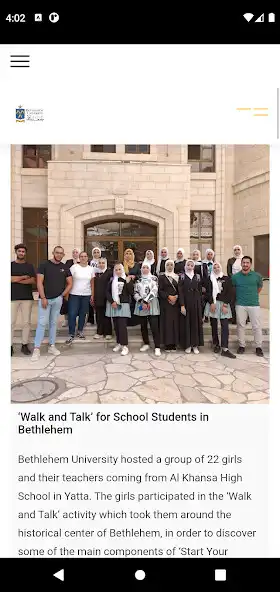 Play Bethlehem University App as an online game online Bethlehem University App with UptoPlay Play Bethlehem University App as an online game Bethlehem University App with UptoPlay