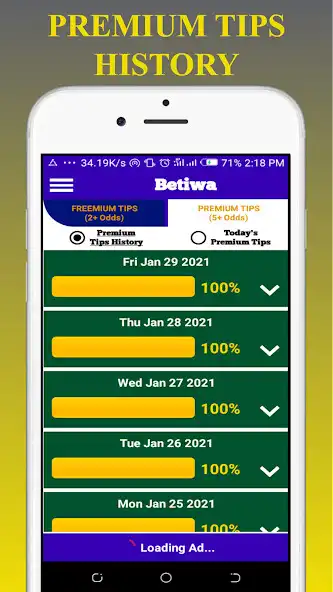 Play Betiwa - Daily 5+ betting tips as an online game Betiwa - Daily 5+ betting tips with UptoPlay