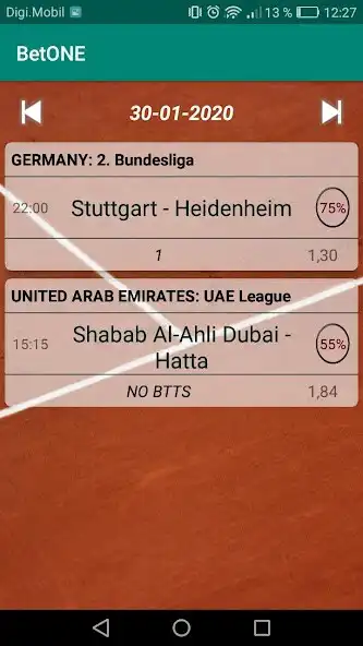 Play BetONE   Daily Betting Tips as an online game BetONE   Daily Betting Tips with UptoPlay
