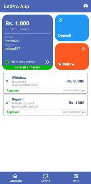 Play BetPro App as an online game BetPro App with UptoPlay