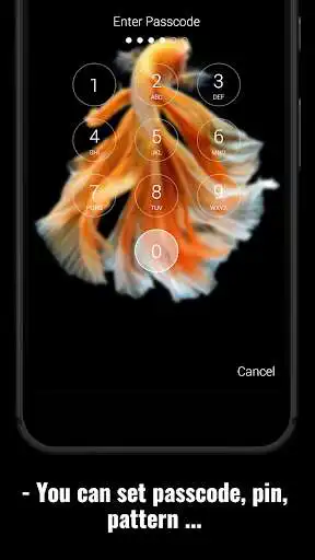 Play Betta Fish Lock Screen  Wallpaper as an online game Betta Fish Lock Screen  Wallpaper with UptoPlay