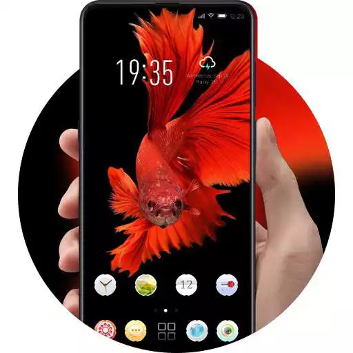 Play Betta Fish Theme Beautiful Red Koi APK Play Betta Fish Theme Beautiful Red Koi APK