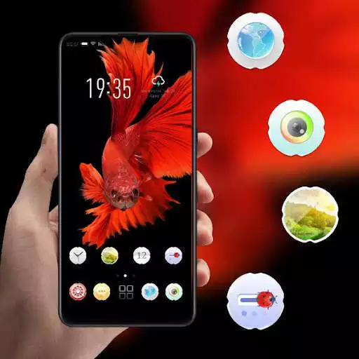 Play Betta Fish Theme Beautiful Red Koi  and enjoy Betta Fish Theme Beautiful Red Koi with UptoPlay