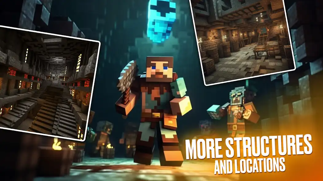 Play Better Dungeon Minecraft MOD as an online game Better Dungeon Minecraft MOD with UptoPlay