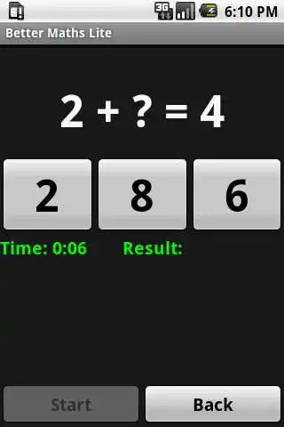 Play Better Maths Lite as an online game Better Maths Lite with UptoPlay