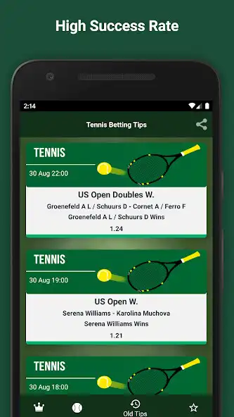 Play Betting Tips - Tennis Picks as an online game Betting Tips - Tennis Picks with UptoPlay