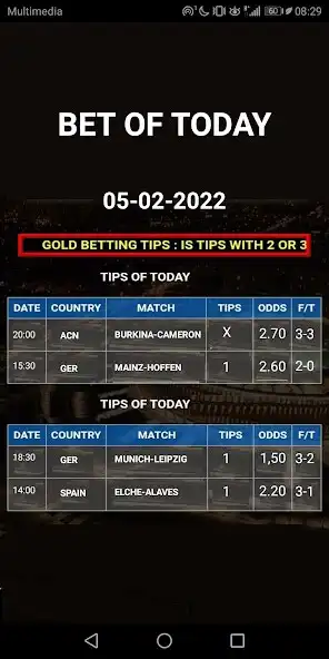 Play BETTING TIPS VIP- 4 SURE ODDS  and enjoy BETTING TIPS VIP- 4 SURE ODDS with UptoPlay
