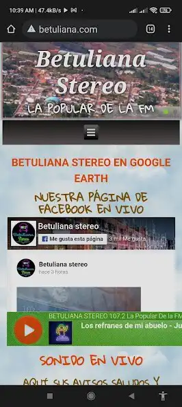 Play Betuliana Estereo as an online game Betuliana Estereo with UptoPlay