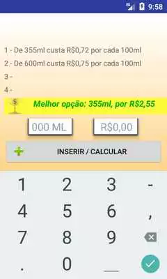 Play Beverage Calculator