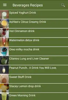 Play Beverages Recipes