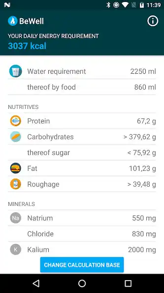 Play BeWell – My Calorie Needs  and enjoy BeWell – My Calorie Needs with UptoPlay