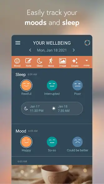 Play BeWell: Wellbeing Tracker, Open Source  Private  and enjoy BeWell: Wellbeing Tracker, Open Source  Private with UptoPlay
