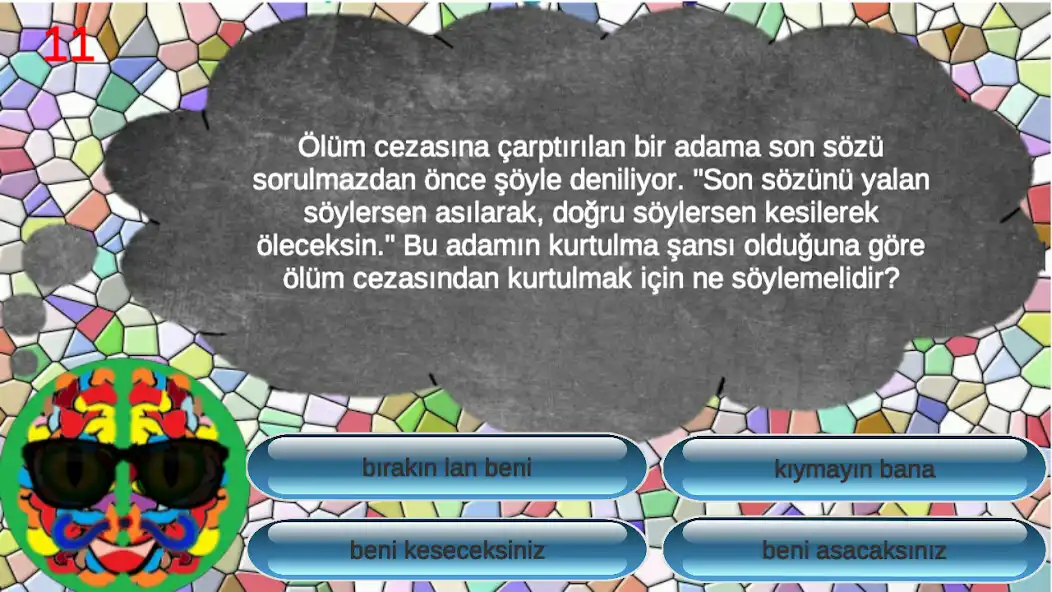 Play Beyin yakan Sorular as an online game Beyin yakan Sorular with UptoPlay