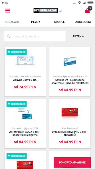 Play Bezokularow.pl – Soczewki Kontaktowe i akcesoria  and enjoy Bezokularow.pl – Soczewki Kontaktowe i akcesoria with UptoPlay