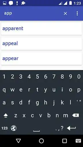 Play APK BFAS EKaren Dictionary  and enjoy BFAS EKaren Dictionary with UptoPlay center.bluefrog.english_karendictionary