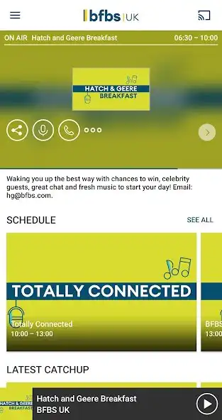 Play BFBS Radio Mobile APP  and enjoy BFBS Radio Mobile APP with UptoPlay