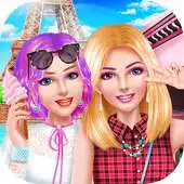 Free play online BFF Paris Trip - Fashion Salon APK