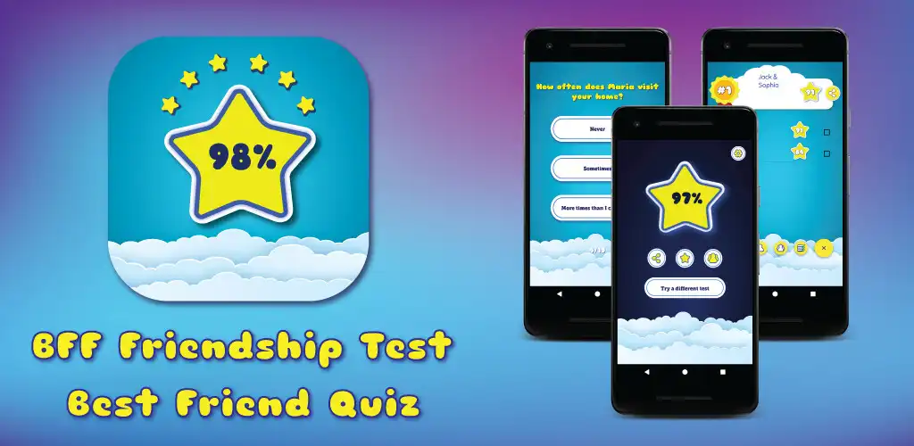 Play BFF Test - Friend Quiz  and enjoy BFF Test - Friend Quiz with UptoPlay