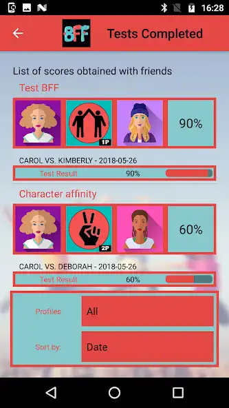 Play BFF Test: Friendship Diary as an online game BFF Test: Friendship Diary with UptoPlay