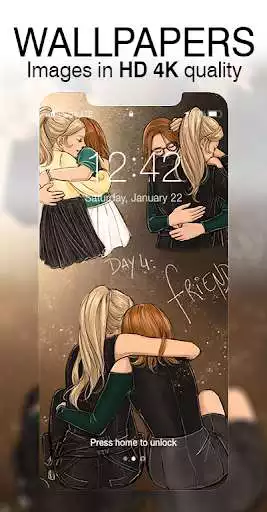 Play BFF Wallpapers For Girls HD 4K  and enjoy BFF Wallpapers For Girls HD 4K with UptoPlay