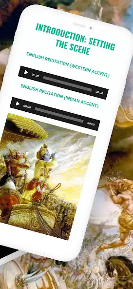 Play Bhagavad Gita - Audio Textbook as an online game Bhagavad Gita - Audio Textbook with UptoPlay