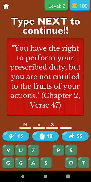 Play Bhagavad Gita English Quotes  and enjoy Bhagavad Gita English Quotes with UptoPlay
