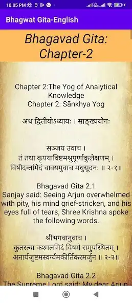 Play Bhagvad Gita English App Book  and enjoy Bhagvad Gita English App Book with UptoPlay