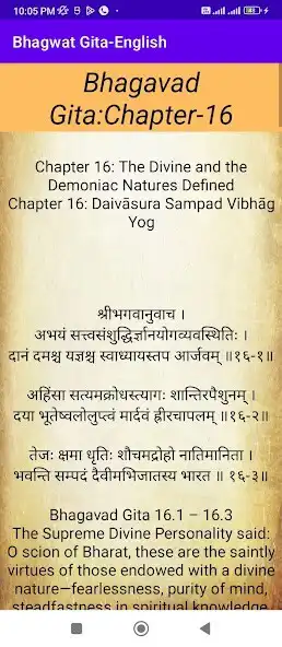 Play Bhagvad Gita English App Book as an online game Bhagvad Gita English App Book with UptoPlay