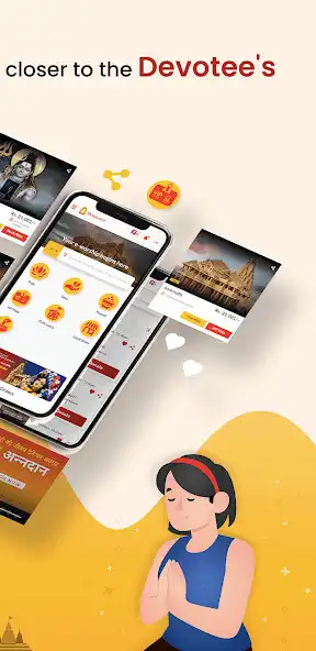 Play Bhagwaanji: Book Pooja, Seva as an online game Bhagwaanji: Book Pooja, Seva with UptoPlay