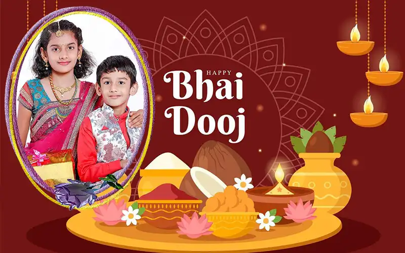 Play Bhai Dooj 2023 Photo Frames  and enjoy Bhai Dooj 2023 Photo Frames with UptoPlay