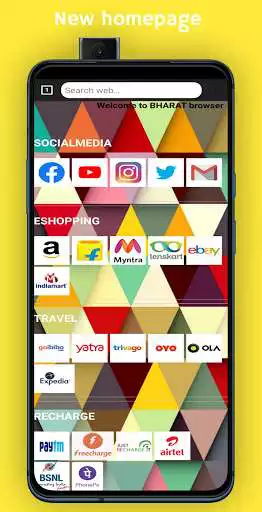 Play Bharat Browser  and enjoy Bharat Browser with UptoPlay