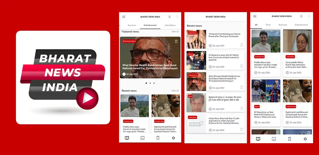 Play Bharat News India - Top News  and enjoy Bharat News India - Top News with UptoPlay