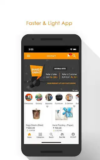 Play bhimart - Local Online Shopping App as an online game bhimart - Local Online Shopping App with UptoPlay