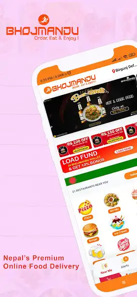 Play BhojMandu Rider App  and enjoy BhojMandu Rider App with UptoPlay