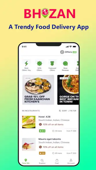 Play Bhozan - Online Food Delivery  and enjoy Bhozan - Online Food Delivery with UptoPlay