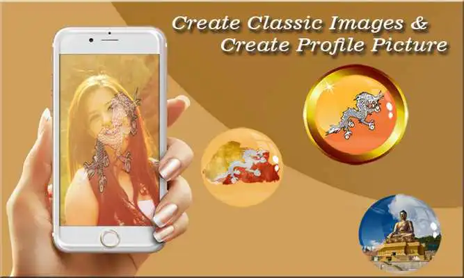 Play Bhutan Flag Photo Editor