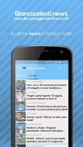 Play Biancocelesti News - Lazio  and enjoy Biancocelesti News - Lazio with UptoPlay