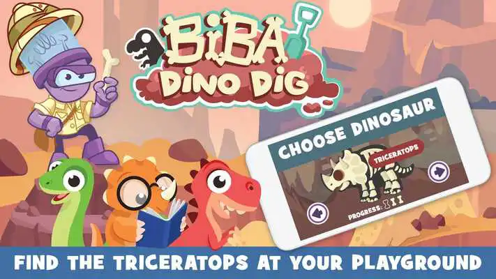 Play Biba Dino Dig