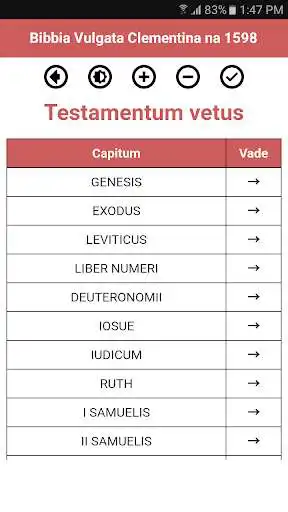 Play Bibbia Vulgata Clementina na 1598 as an online game Bibbia Vulgata Clementina na 1598 with UptoPlay