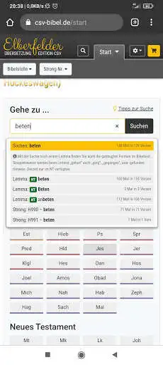 Play Bibel Elberfelder CSV  and enjoy Bibel Elberfelder CSV with UptoPlay