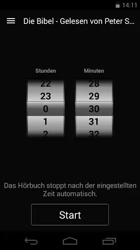 Play Bibel - Gelesen von P. Sodann as an online game Bibel - Gelesen von P. Sodann with UptoPlay