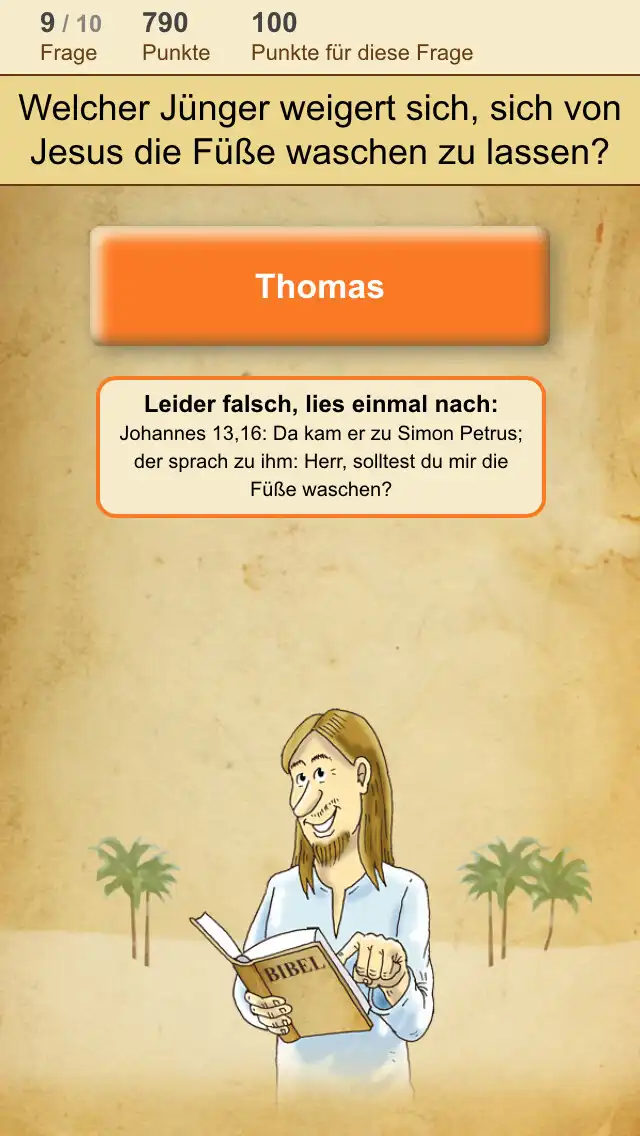 Play Bibelquiz as an online game Bibelquiz with UptoPlay