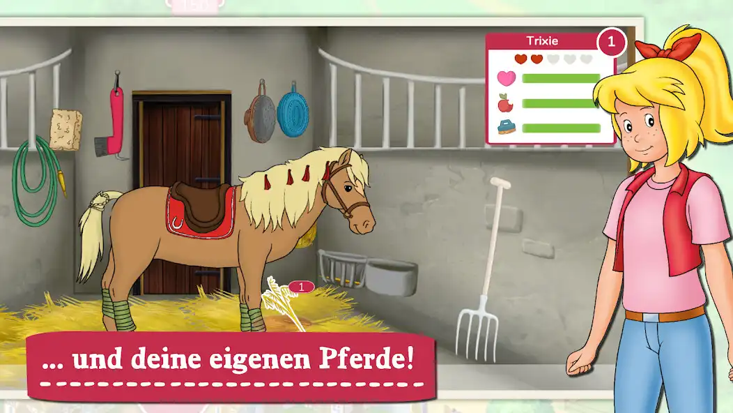 Play Bibi  Tina: Reiterferien as an online game Bibi  Tina: Reiterferien with UptoPlay
