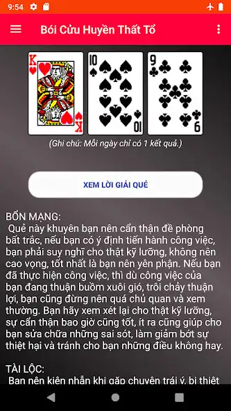 Play Bói Bài Tình Yêu as an online game Bói Bài Tình Yêu with UptoPlay