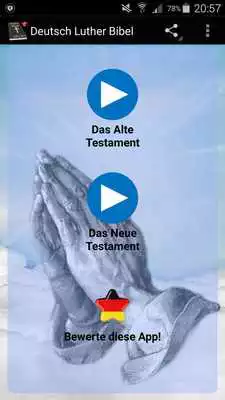 Play Bible Audio in German
