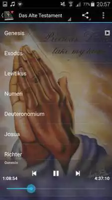 Play Bible Audio in German