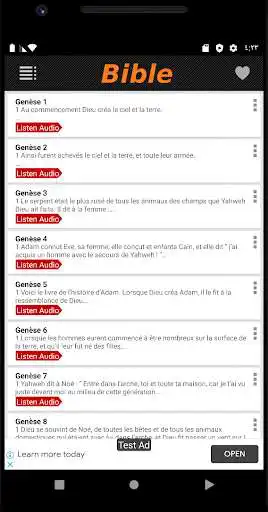Play Bible catholique Crampon Audio as an online game Bible catholique Crampon Audio with UptoPlay