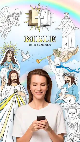 Play Bible Coloring Book by Number  and enjoy Bible Coloring Book by Number with UptoPlay